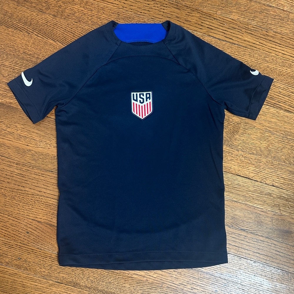 Nike Kids Dark Blue USA Soccer Jersey